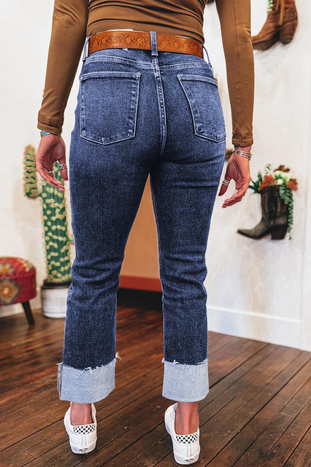 Rodeo Rebel Cuffed Jeans ðŸ¤