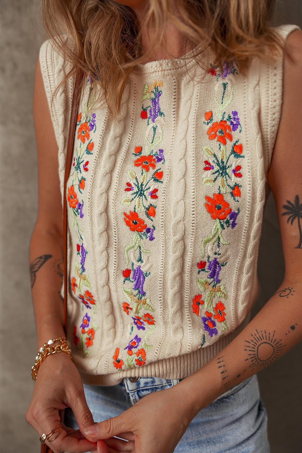 The Wildflower Knit Tank