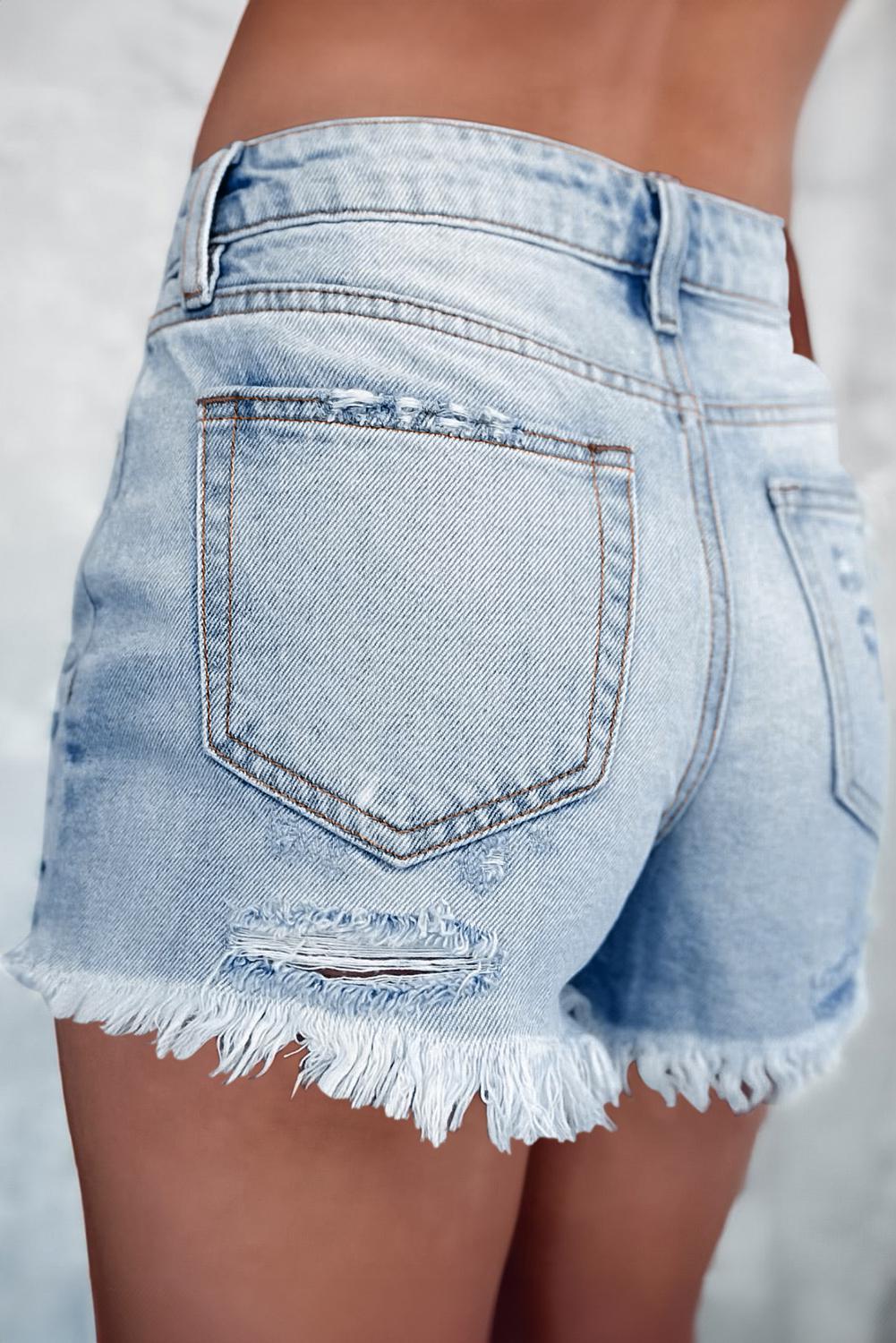 The Rebel Ripped Shorts