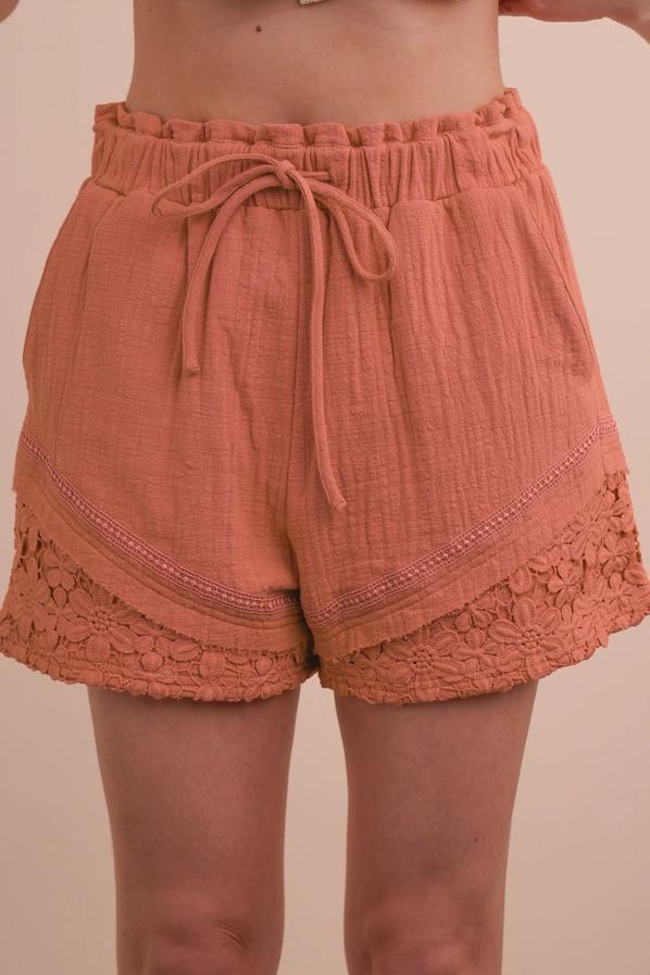 The Sweet Escape Lace Shorts