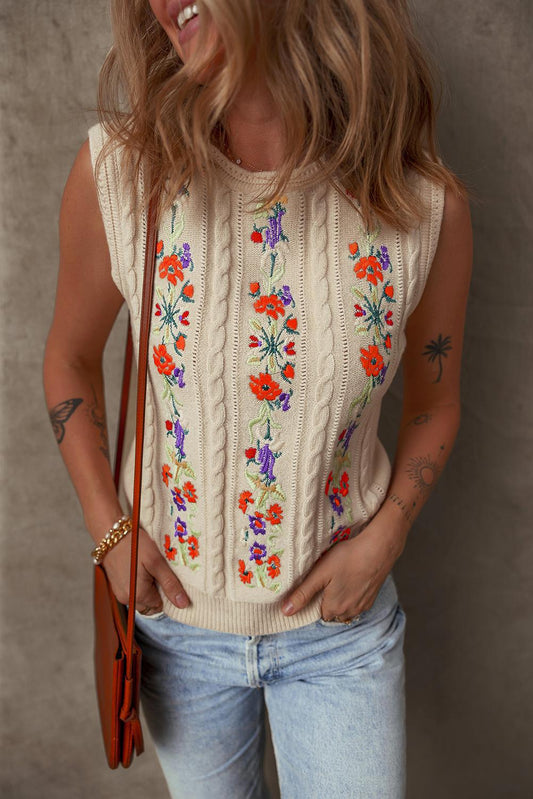 The Wildflower Knit Tank