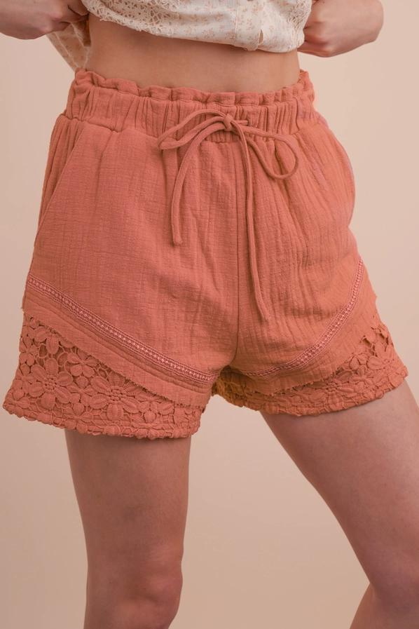 The Sweet Escape Lace Shorts