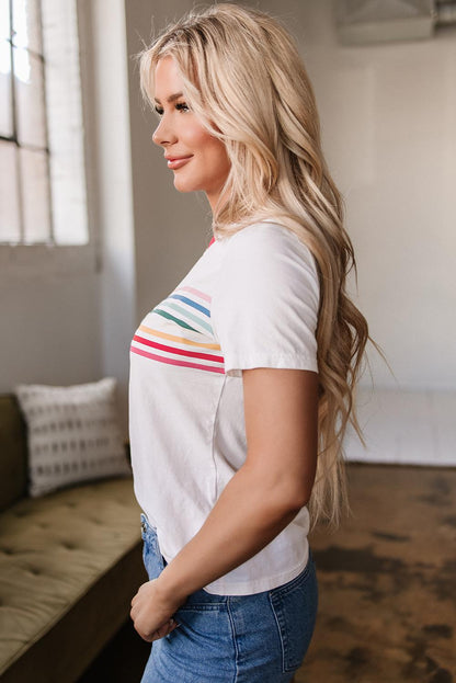 The Sunny Side Stripe Tee