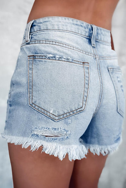 The Rebel Ripped Shorts