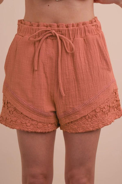 The Sweet Escape Lace Shorts
