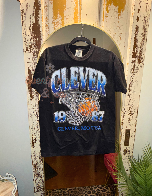 Clever Hoops Classic Tee