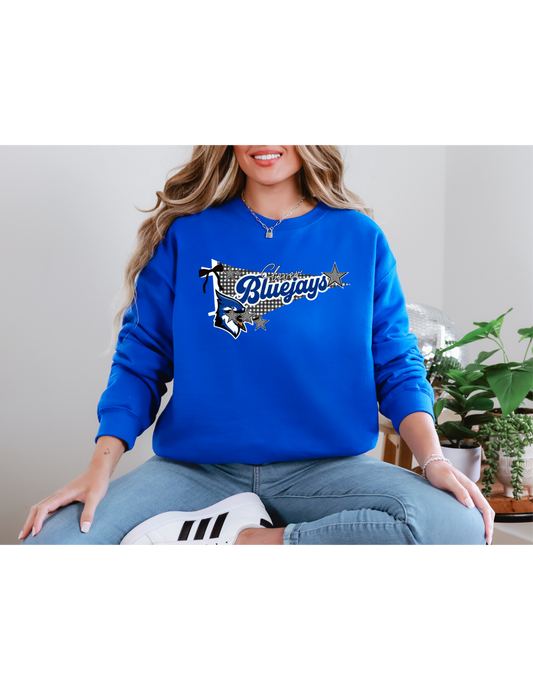 Bluejay Pennant Flag Crew